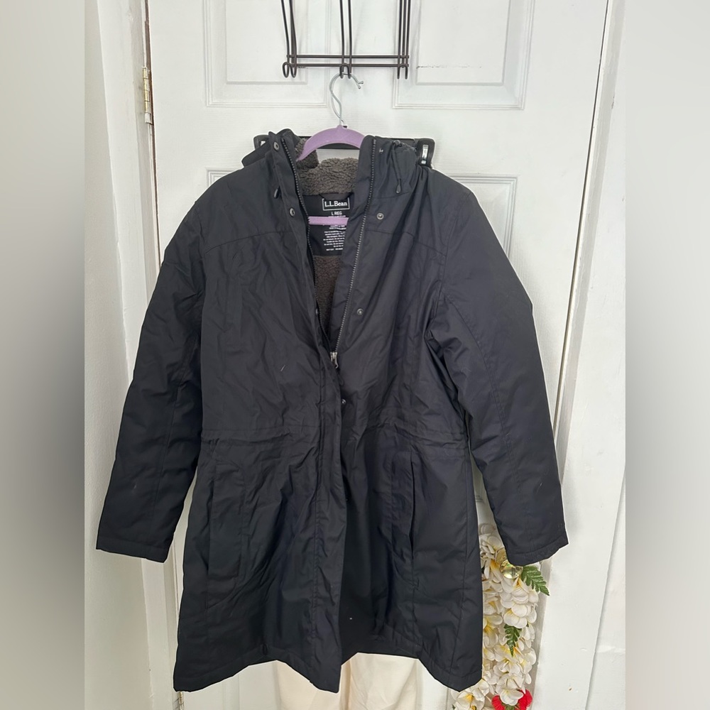 Women’s LLBean Sherpa Lined Coat